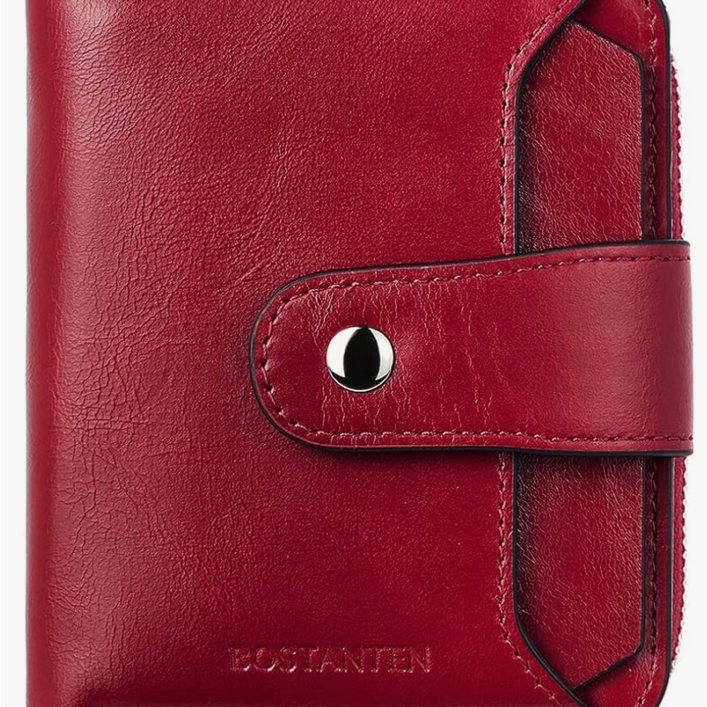 BOSTANTEN Leather Wallet for Women